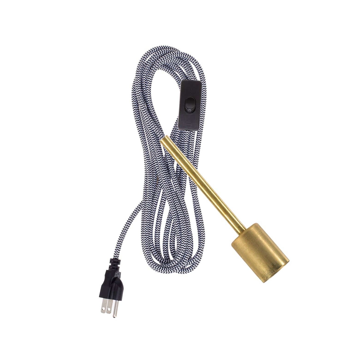 Pendulum Brass Chroma Plug-In Cord Set