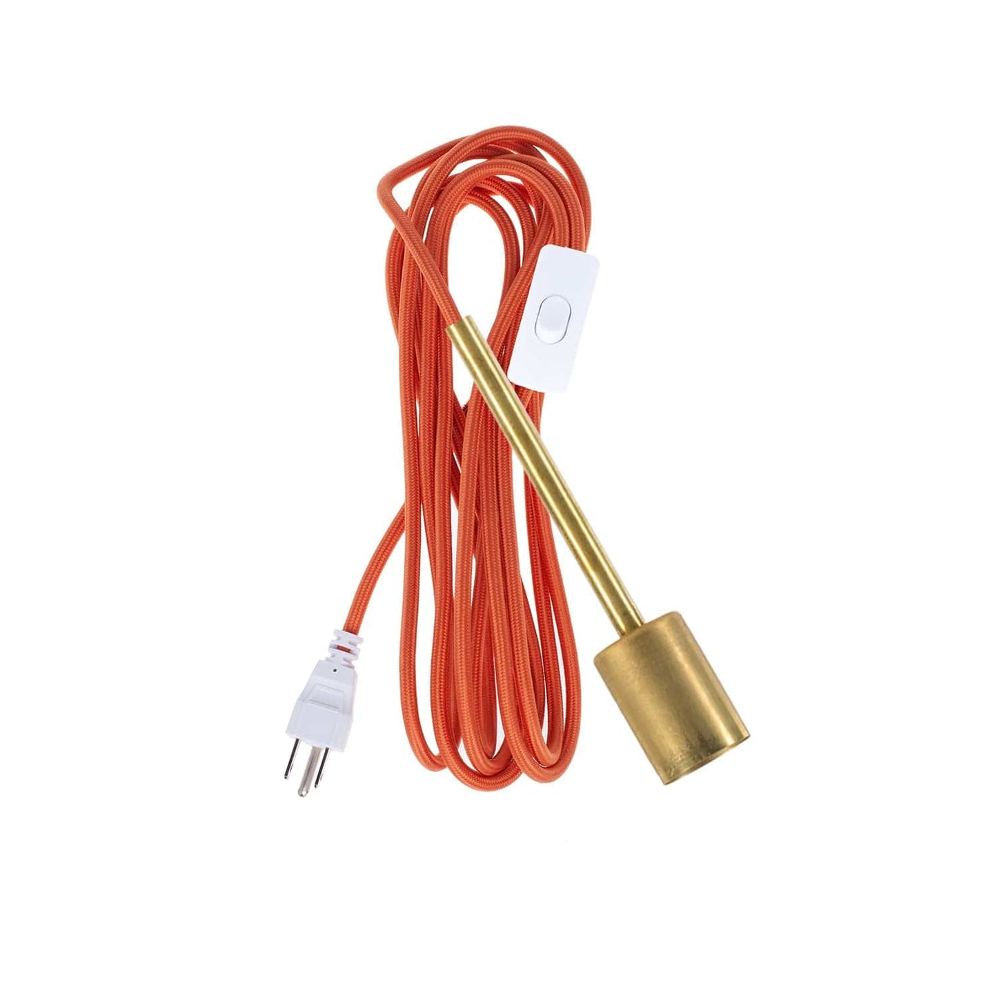 Pendulum Brass Chroma Plug-In Cord Set