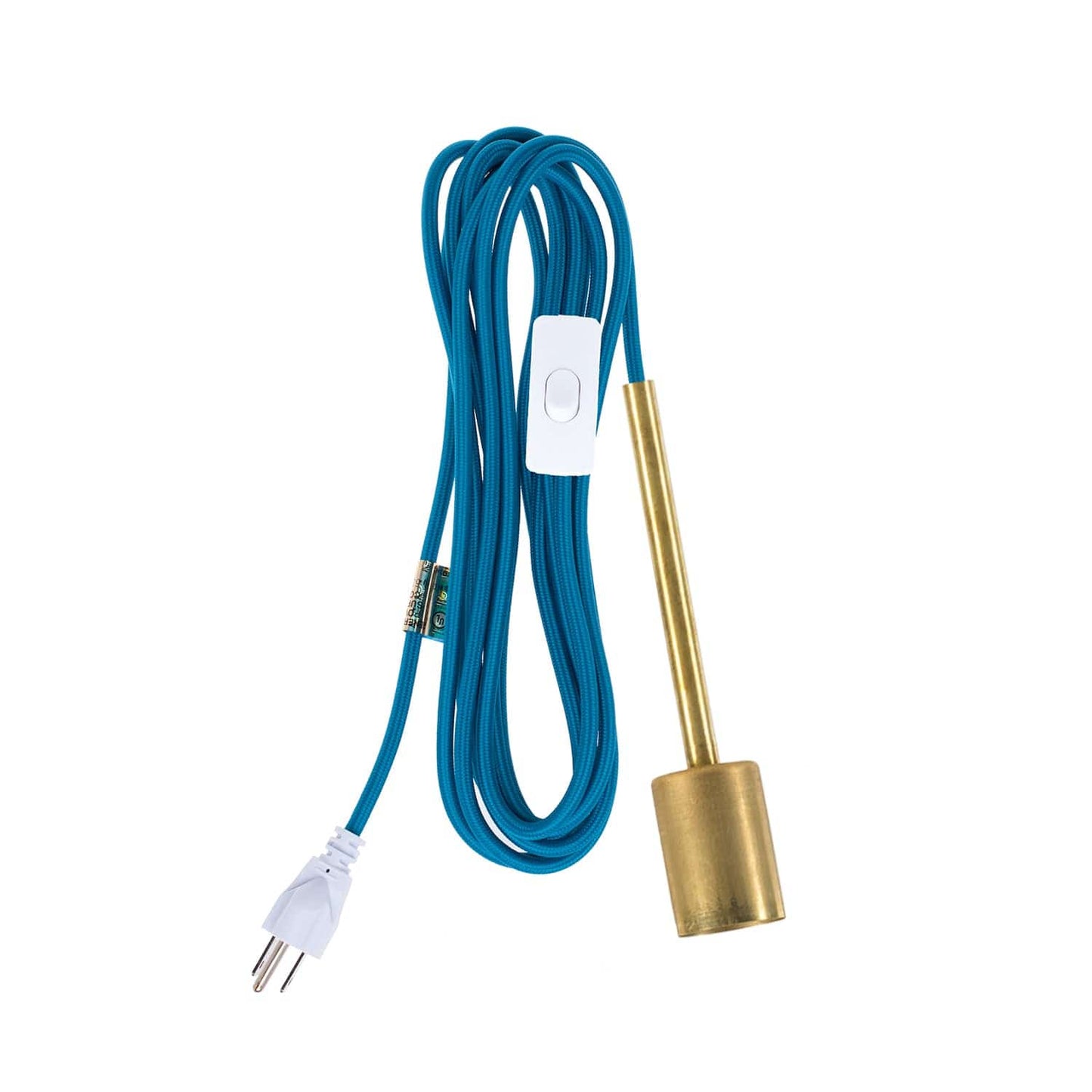 Pendulum Brass Chroma Plug-In Cord Set