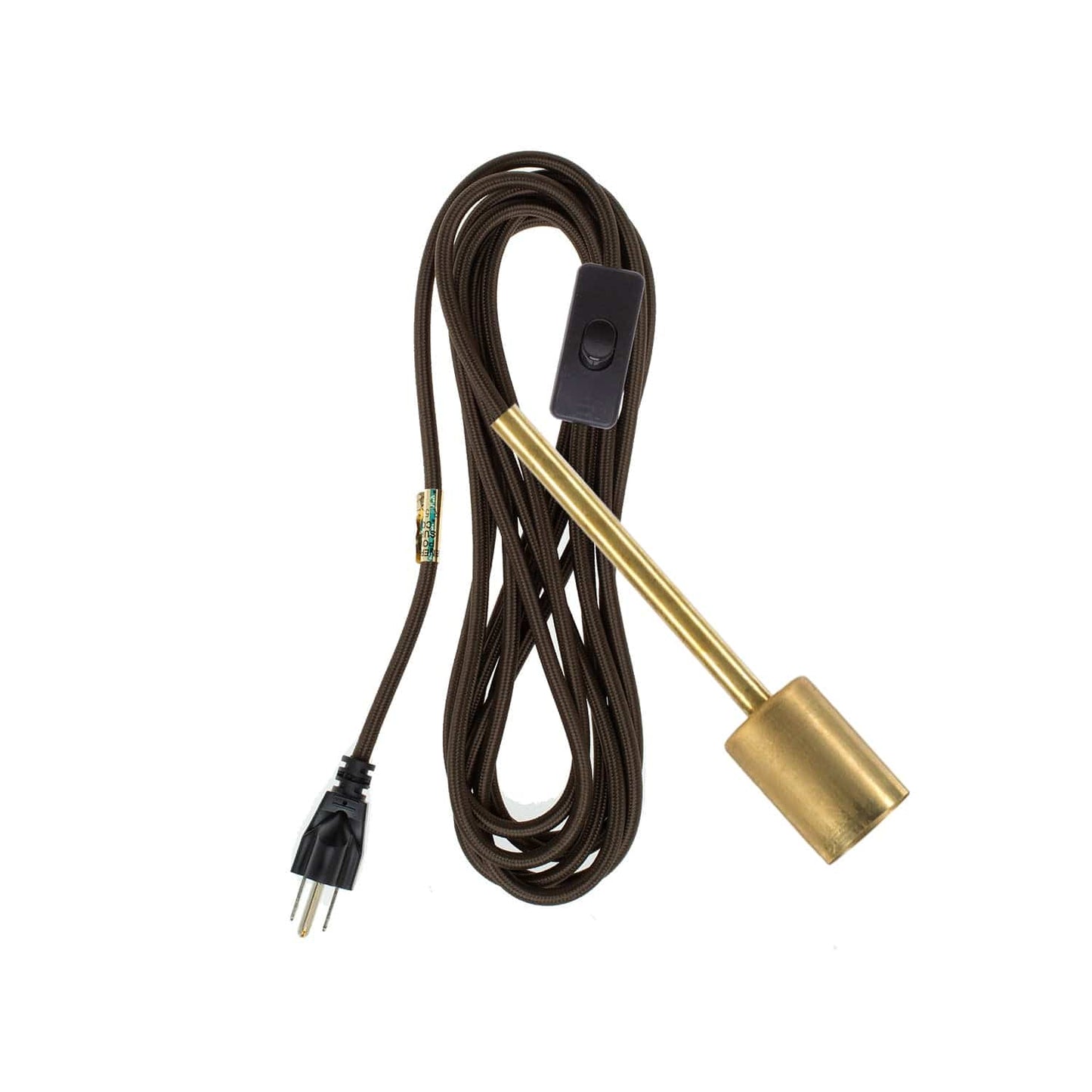 Pendulum Brass Chroma Plug-In Cord Set