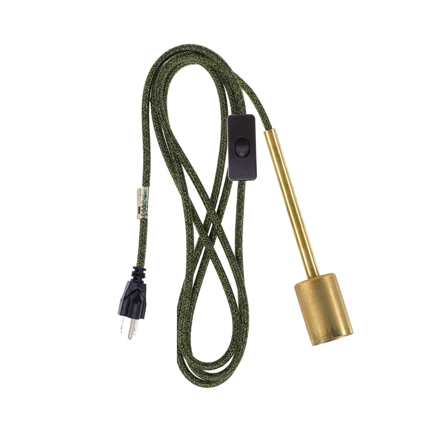 Pendulum Brass Chroma Plug-In Cord Set