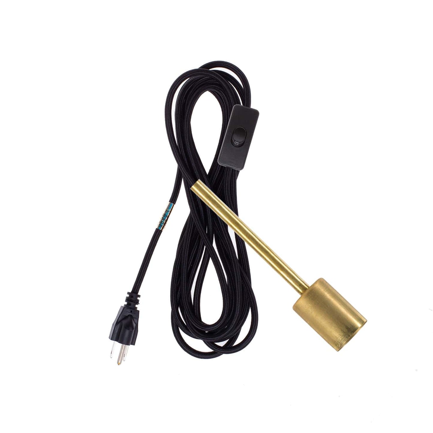 Pendulum Brass Chroma Plug-In Cord Set