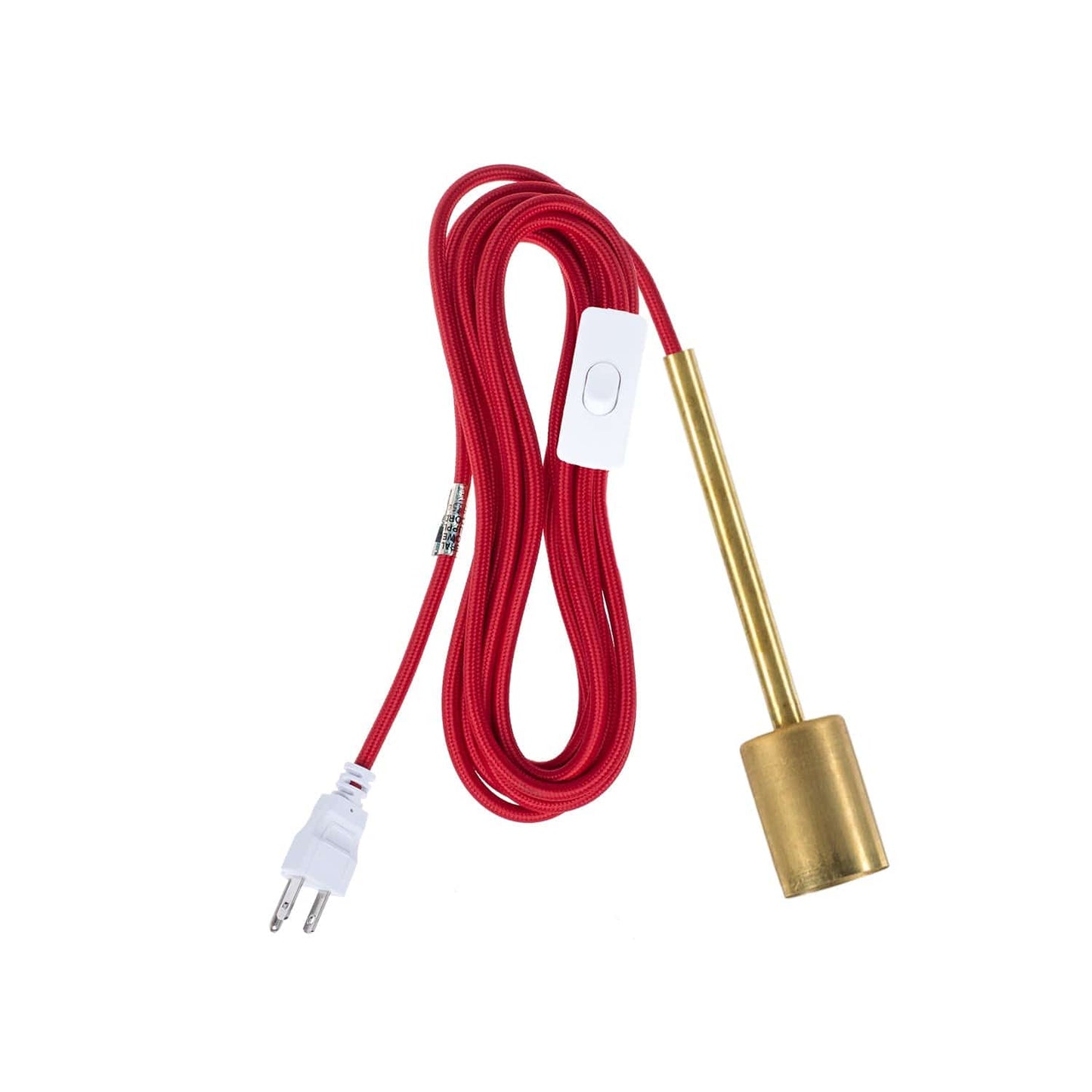 Pendulum Brass Chroma Plug-In Cord Set