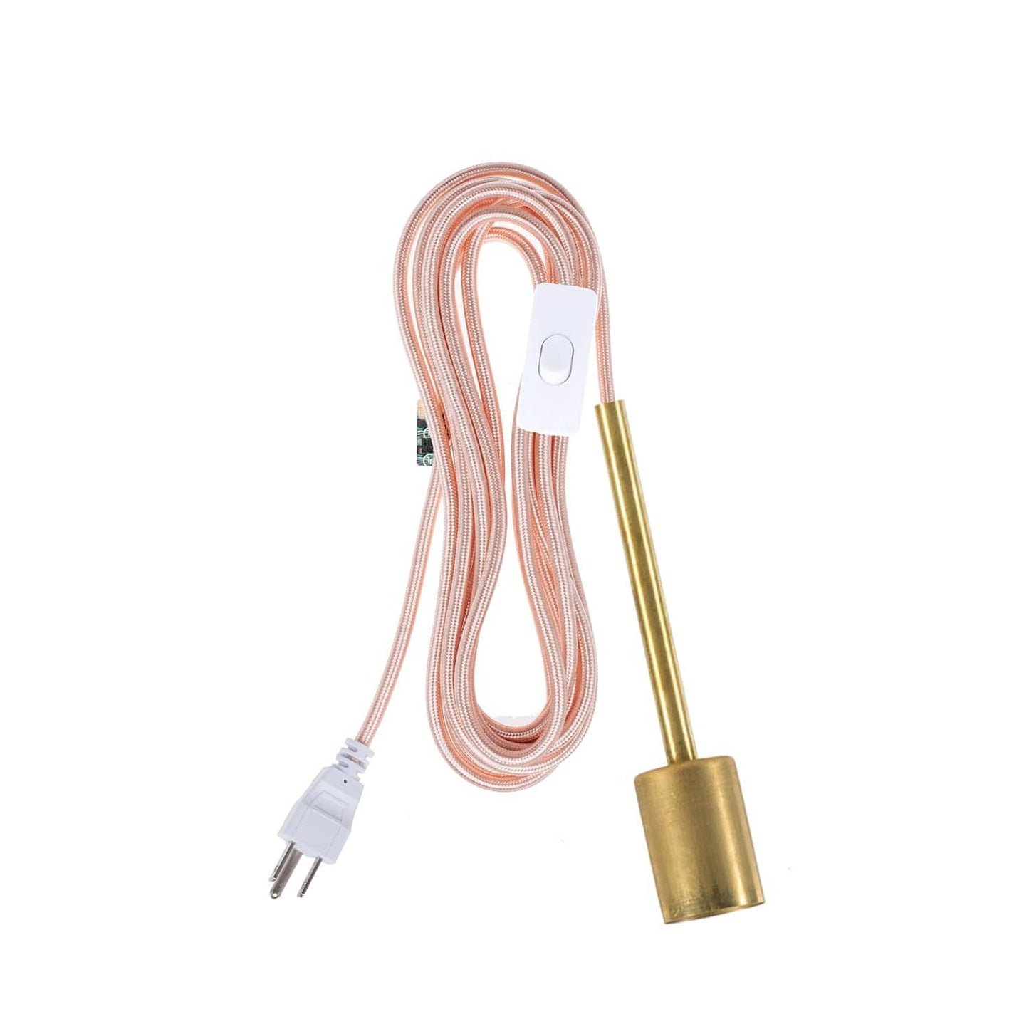 Pendulum Brass Chroma Plug-In Cord Set