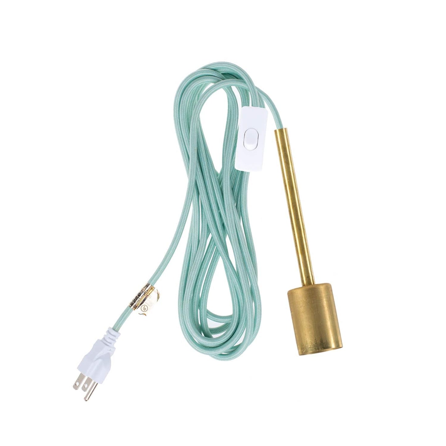 Pendulum Brass Chroma Plug-In Cord Set