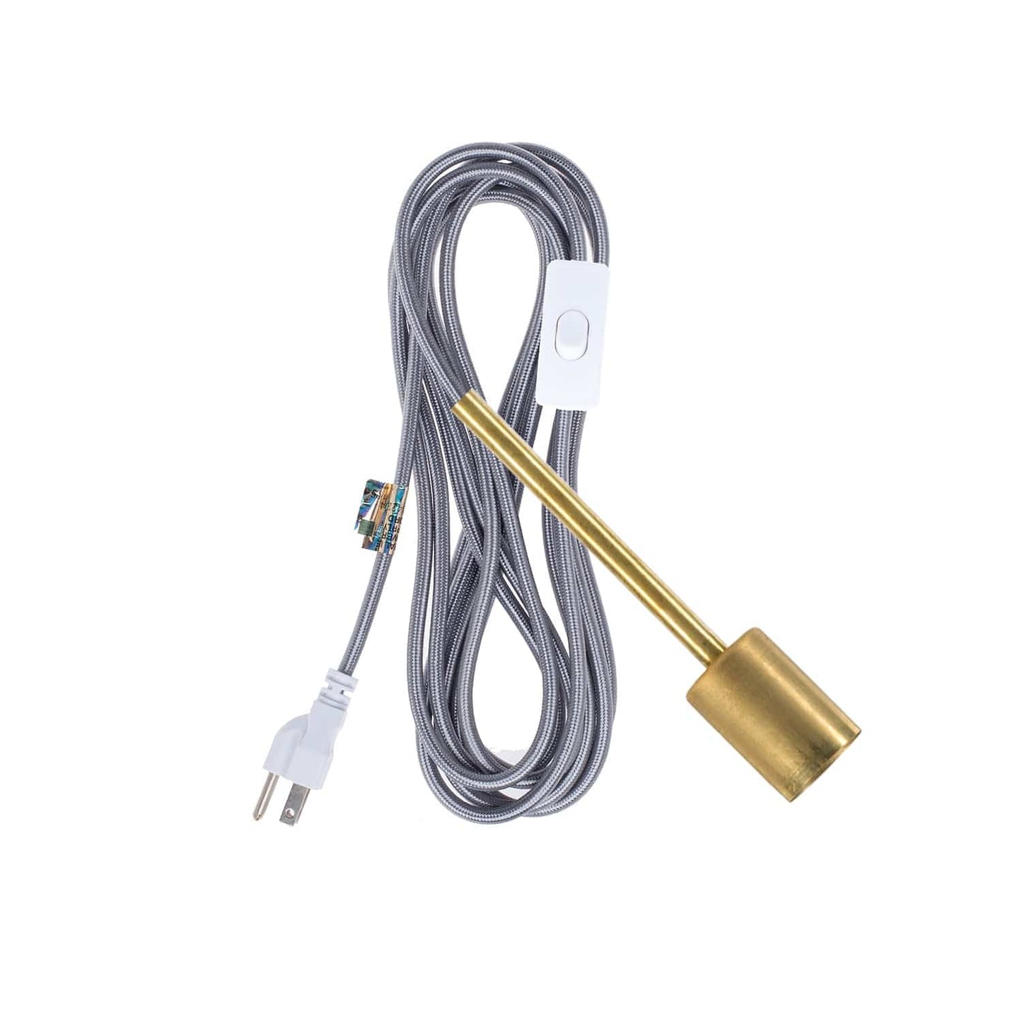 Pendulum Brass Chroma Plug-In Cord Set