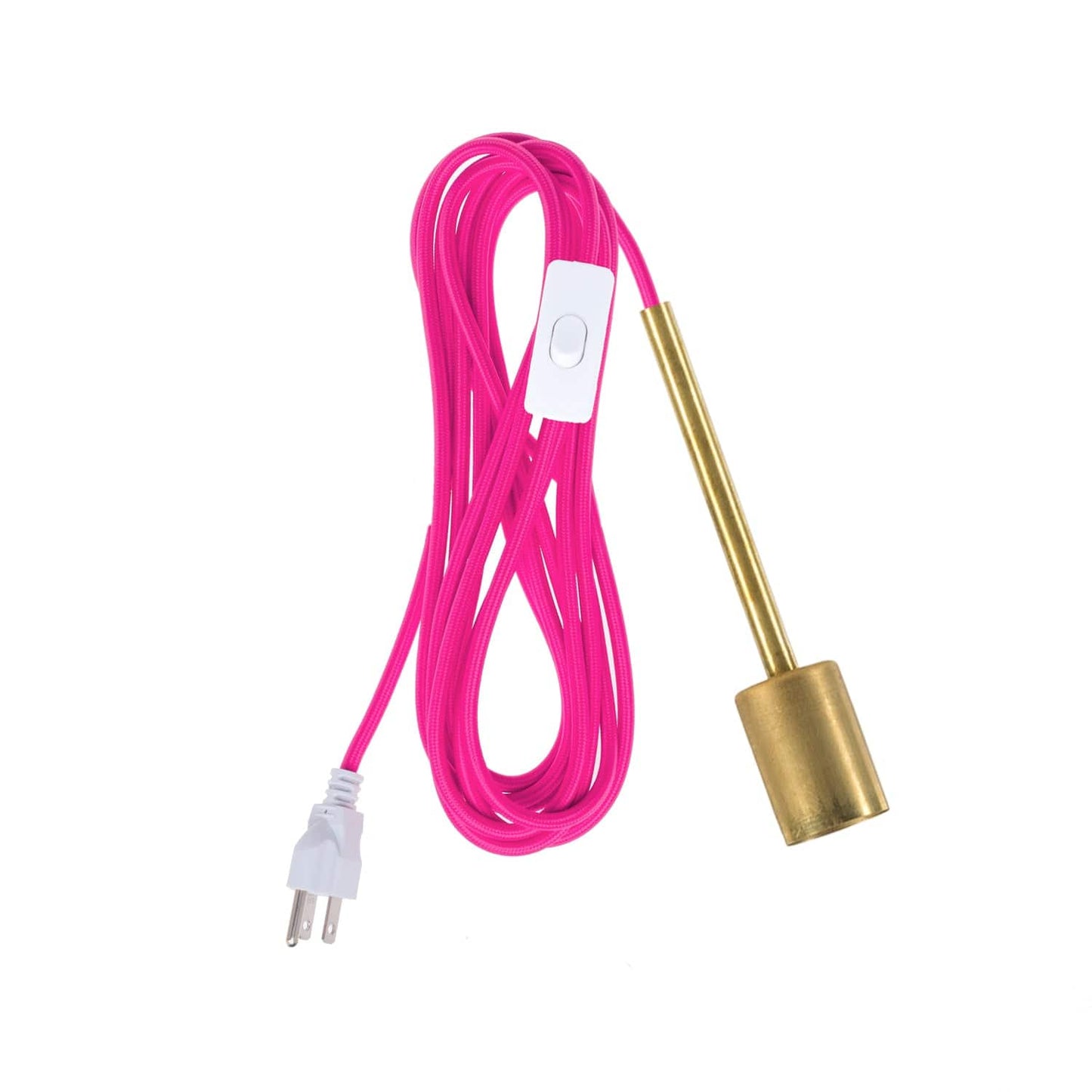 Pendulum Brass Chroma Plug-In Cord Set