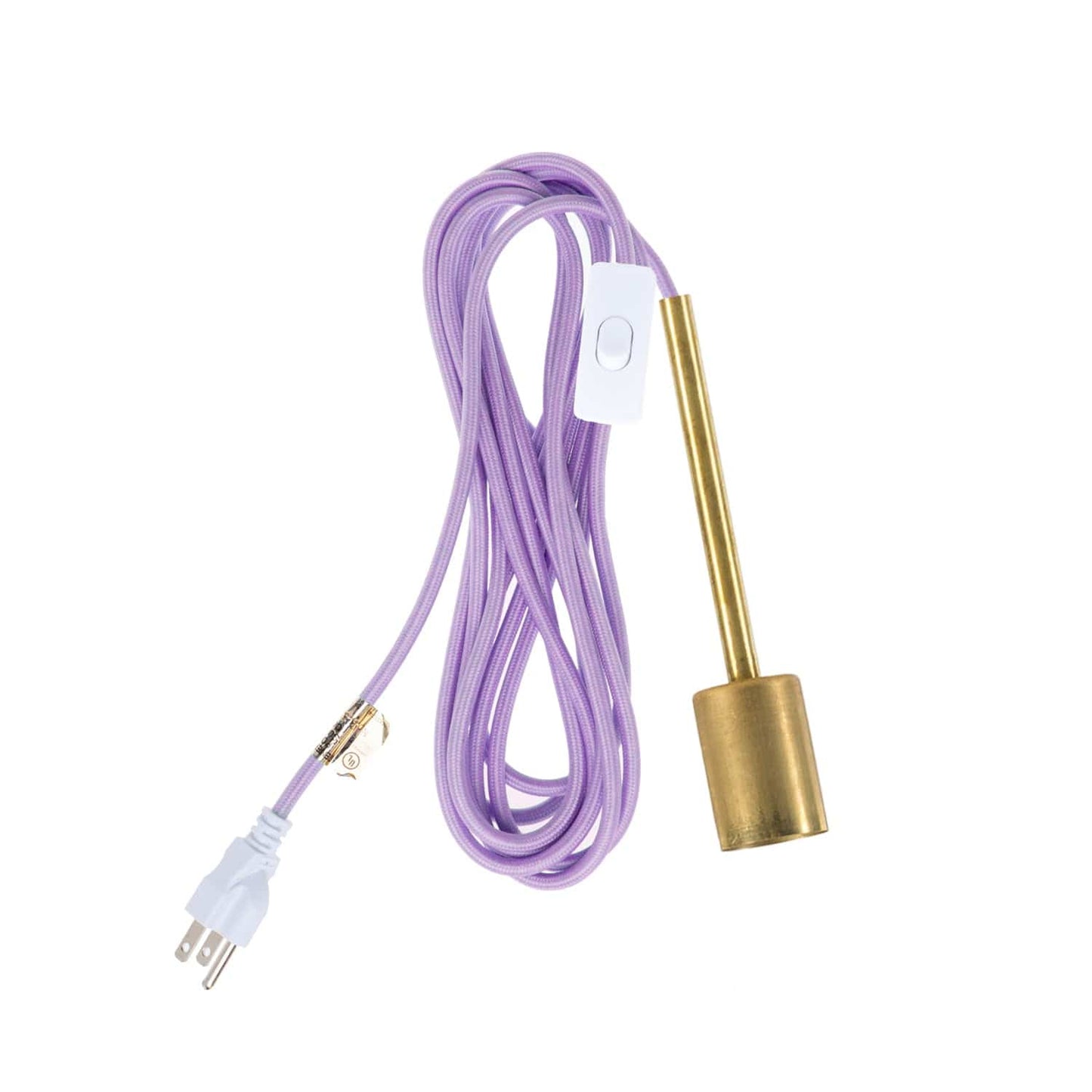 Pendulum Brass Chroma Plug-In Cord Set