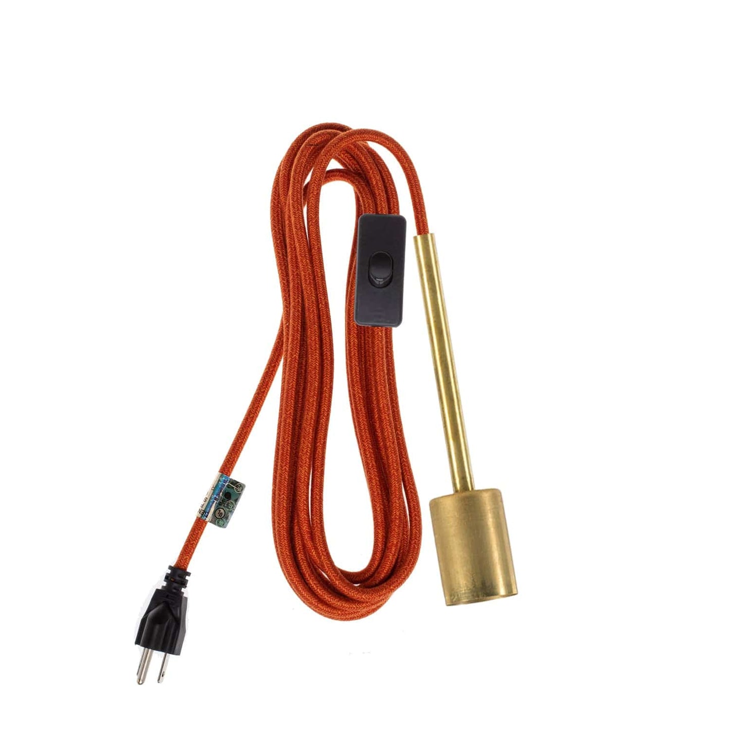 Pendulum Brass Chroma Plug-In Cord Set