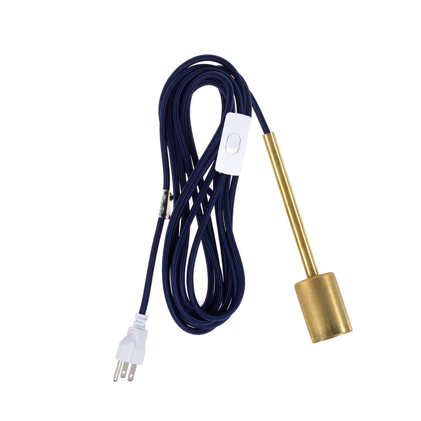 Pendulum Brass Chroma Plug-In Cord Set