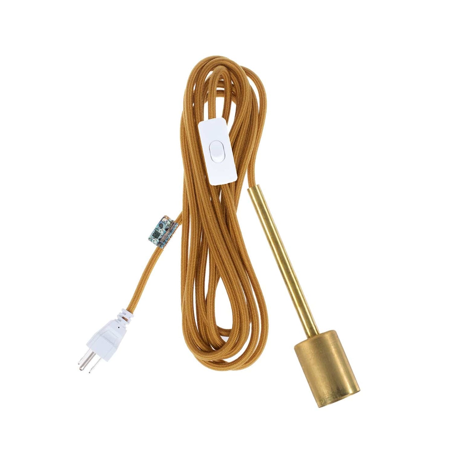 Pendulum Brass Chroma Plug-In Cord Set