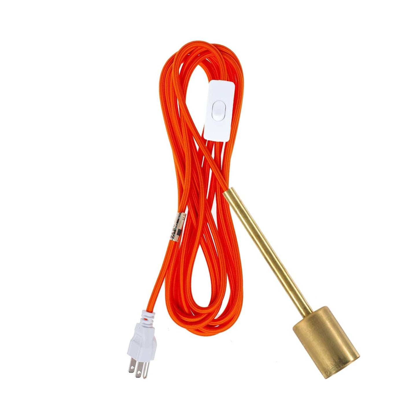 Pendulum Brass Chroma Plug-In Cord Set