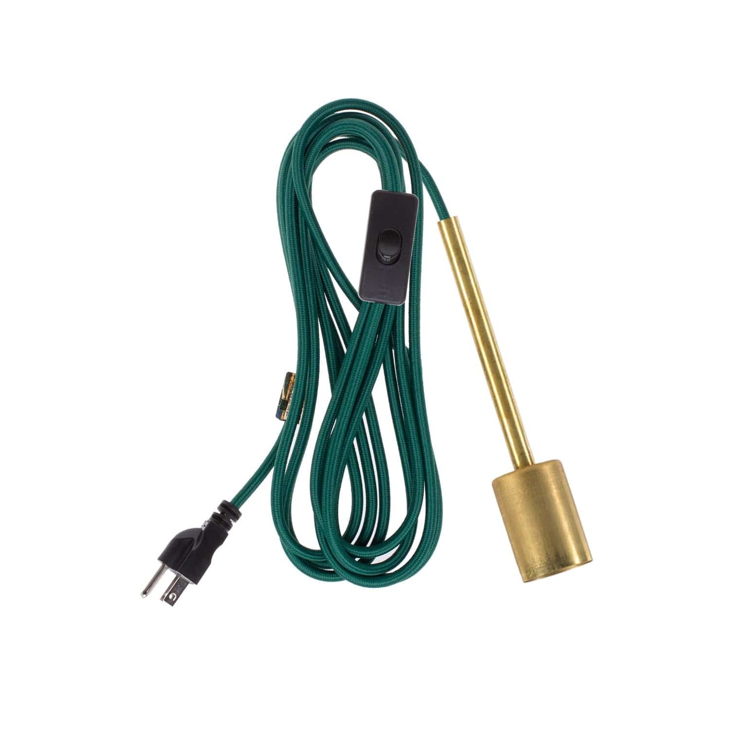 Pendulum Brass Chroma Plug-In Cord Set