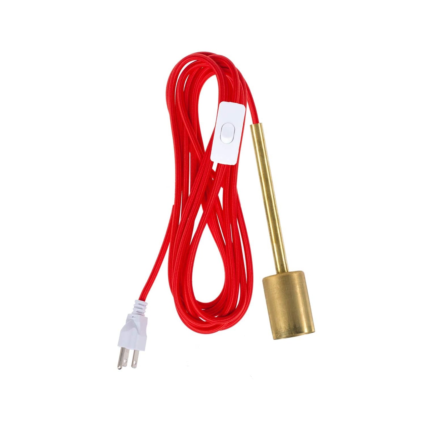 Pendulum Brass Chroma Plug-In Cord Set