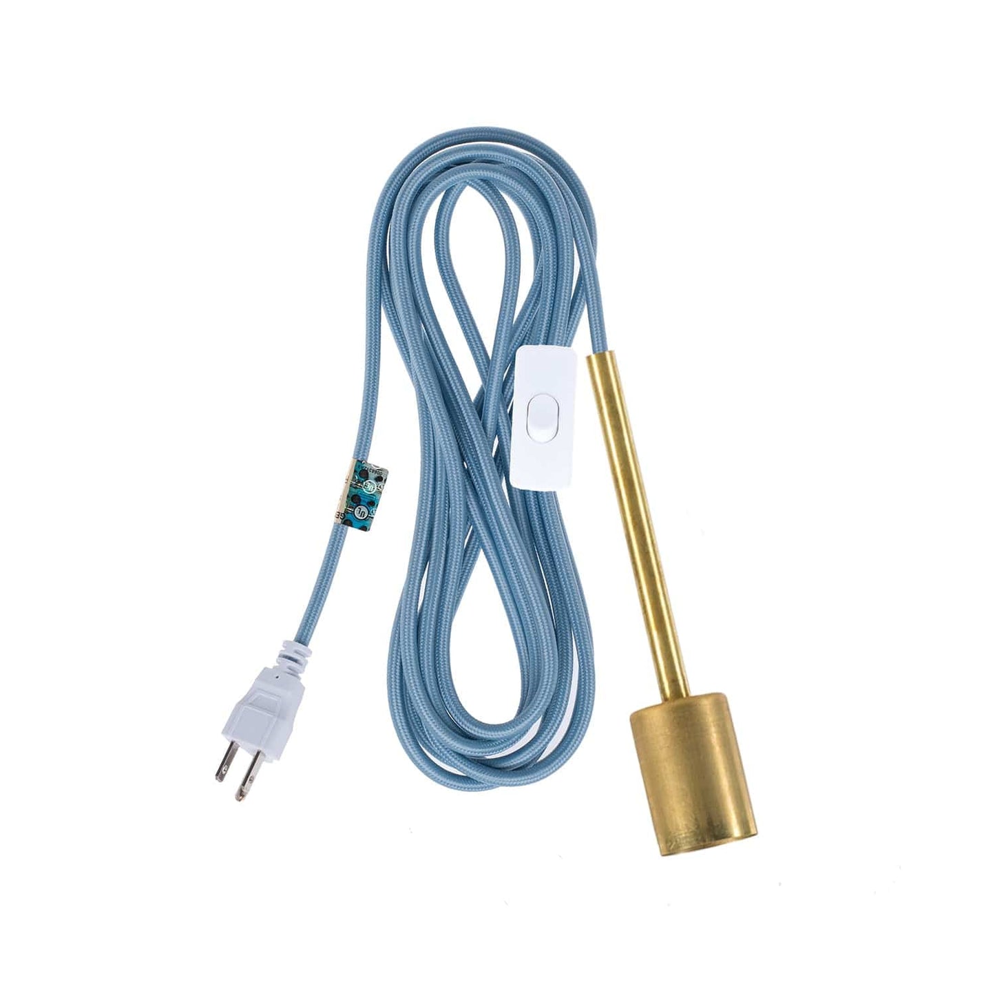 Pendulum Brass Chroma Plug-In Cord Set