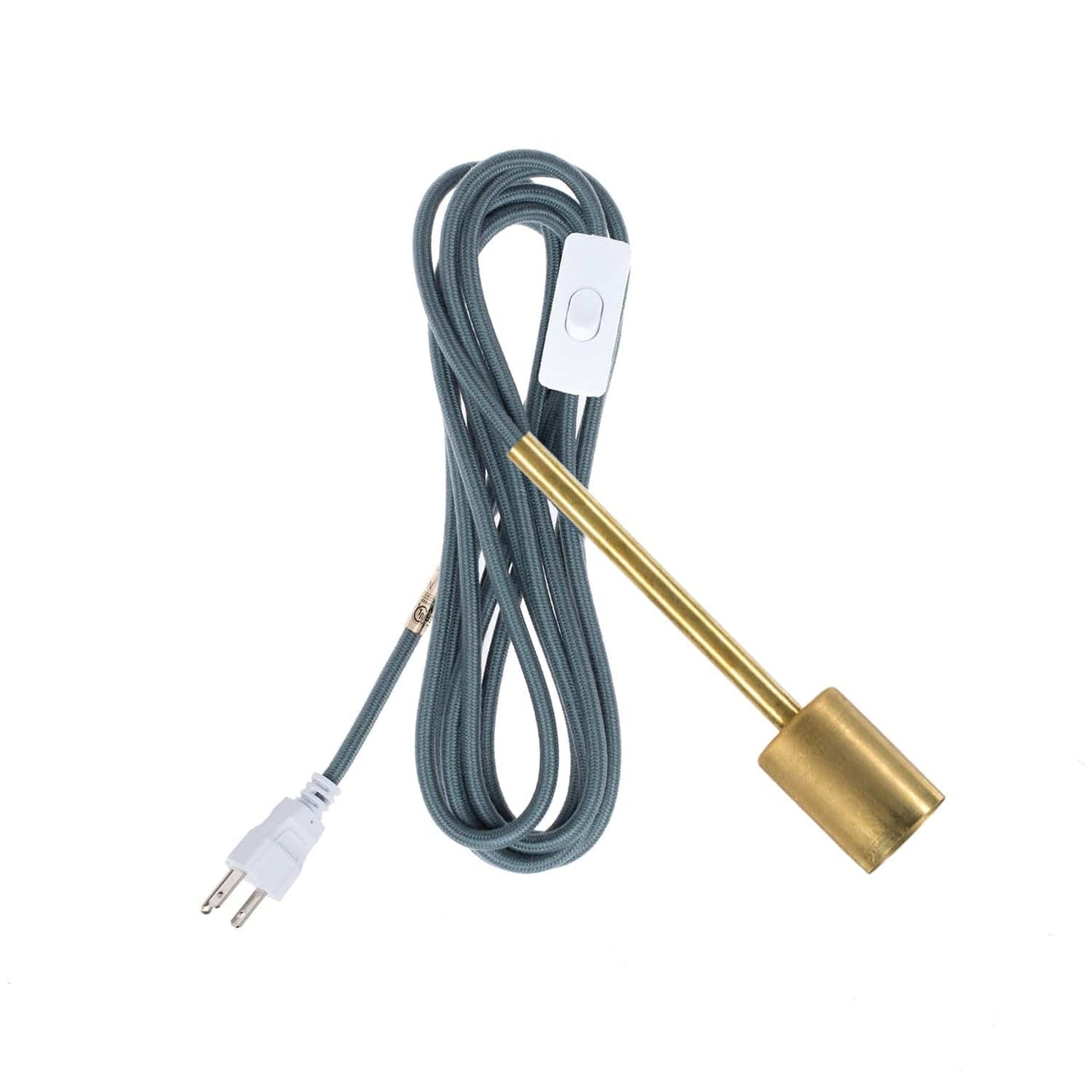 Pendulum Brass Chroma Plug-In Cord Set