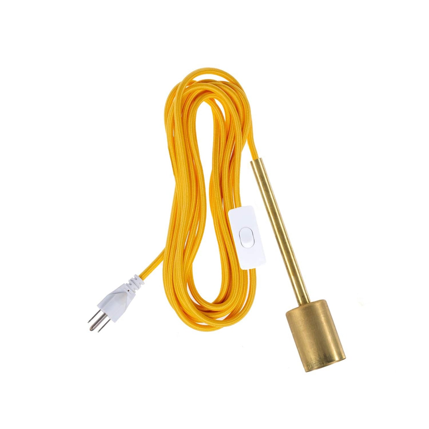 Pendulum Brass Chroma Plug-In Cord Set