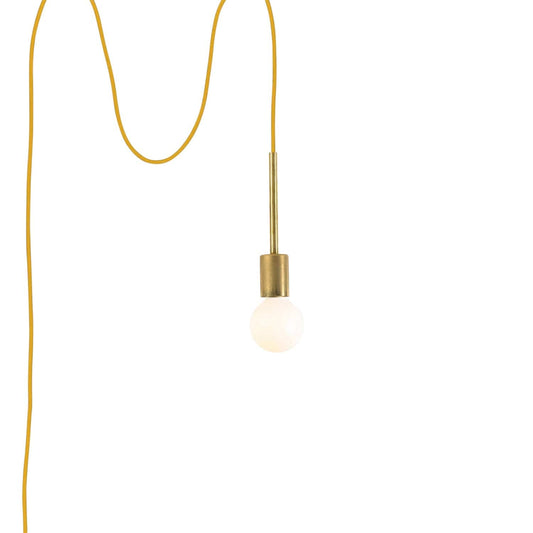 Pendulum Brass Chroma Plug-In Cord Set