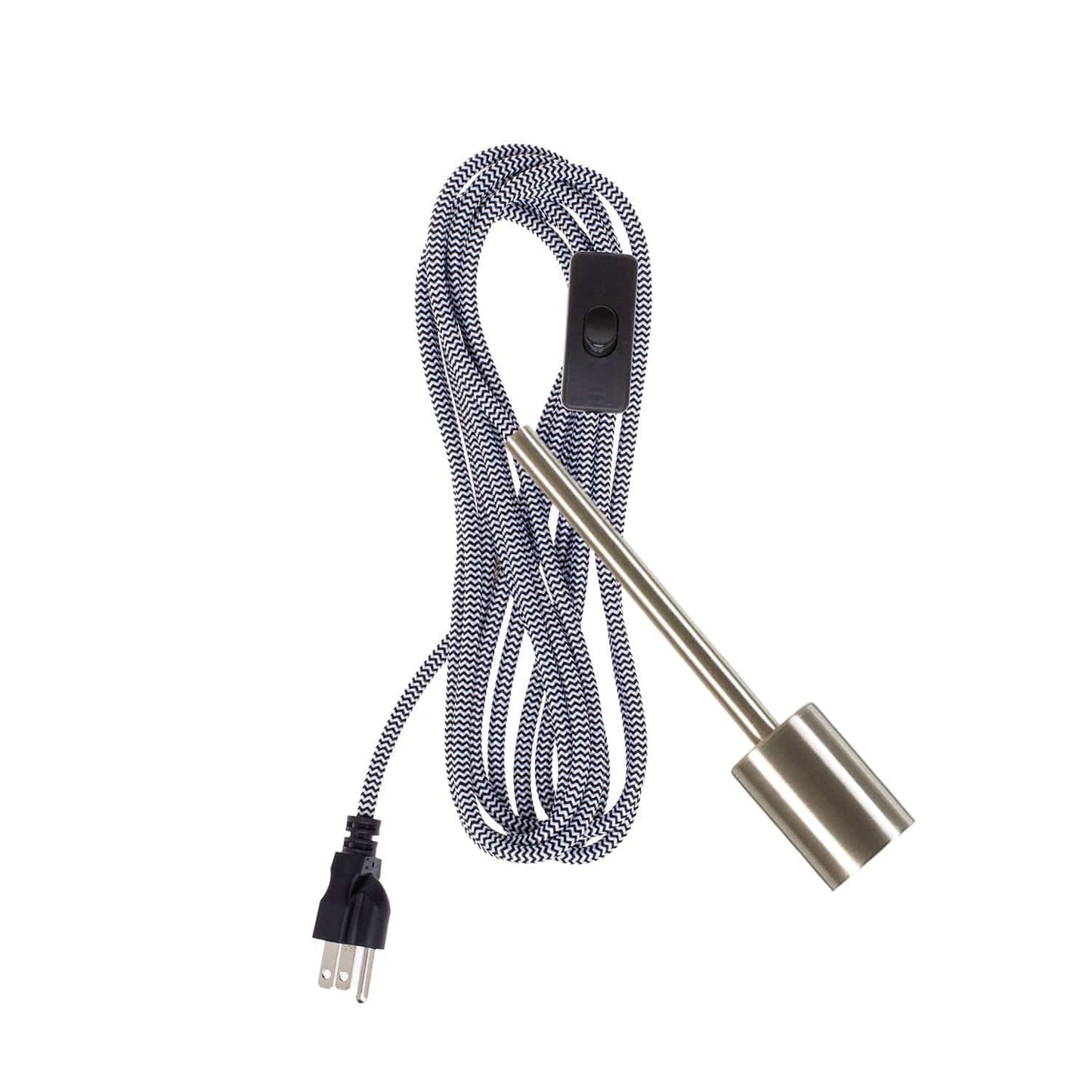 Pendulum Brushed Nickel Chroma Plug-In Cord Set