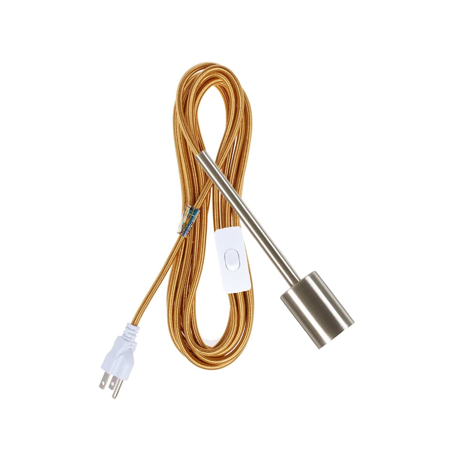 Pendulum Brushed Nickel Chroma Plug-In Cord Set