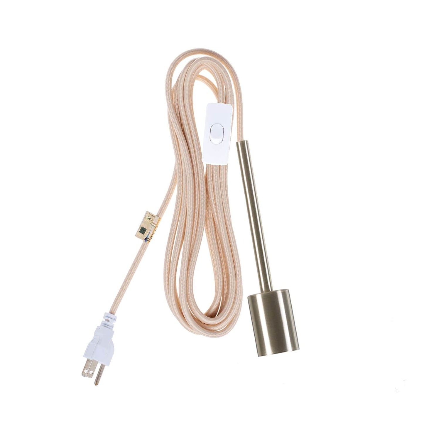 Pendulum Brushed Nickel Chroma Plug-In Cord Set