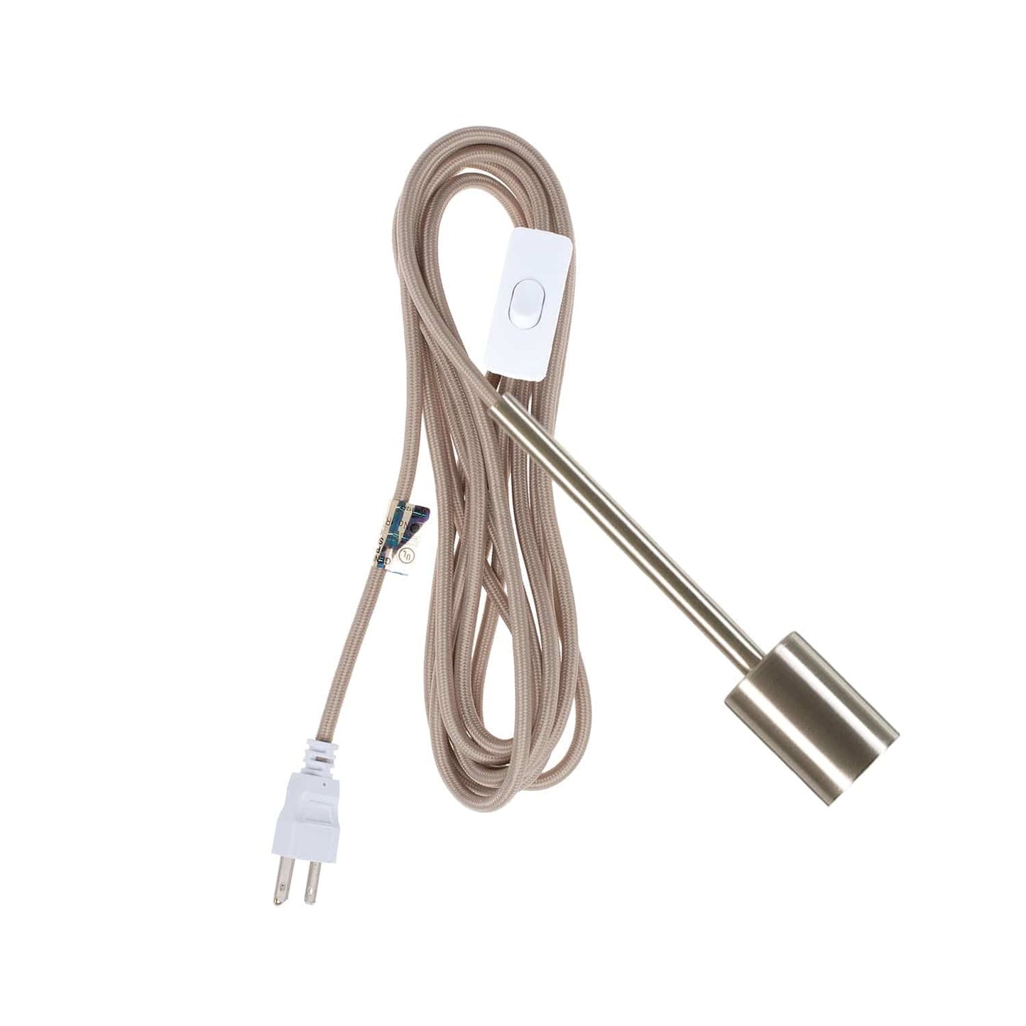 Pendulum Brushed Nickel Chroma Plug-In Cord Set