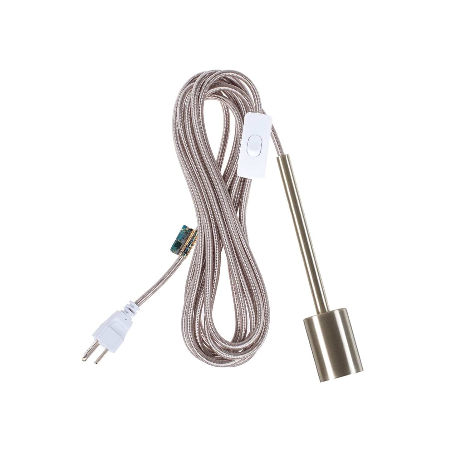 Pendulum Brushed Nickel Chroma Plug-In Cord Set