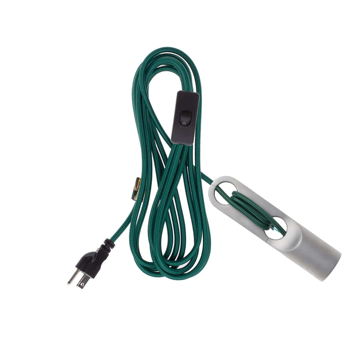 Wrap Raw Aluminum Chroma Plug-In Cord Set