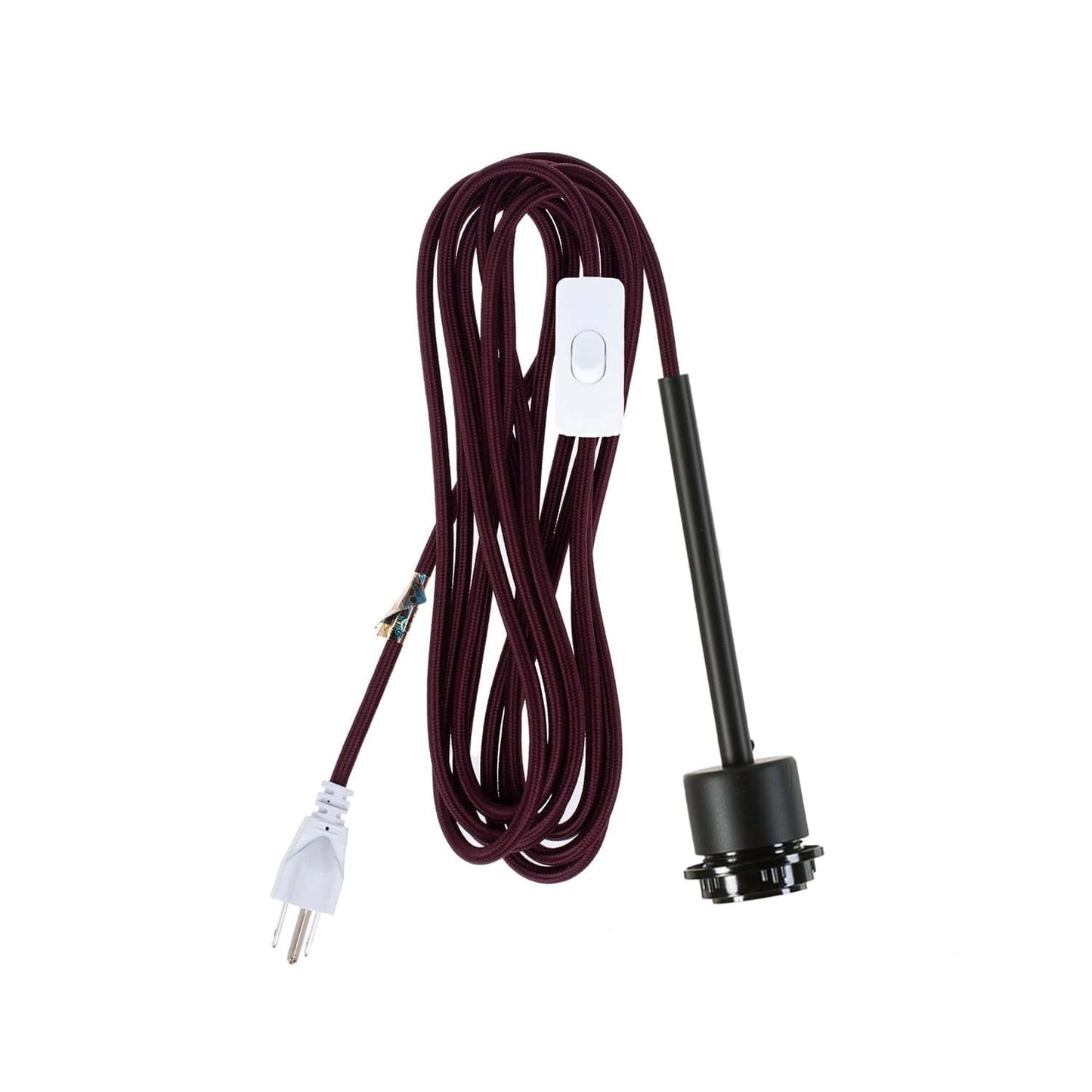 Pendulum Shade Ready Black Chroma Plug-In Cord Set