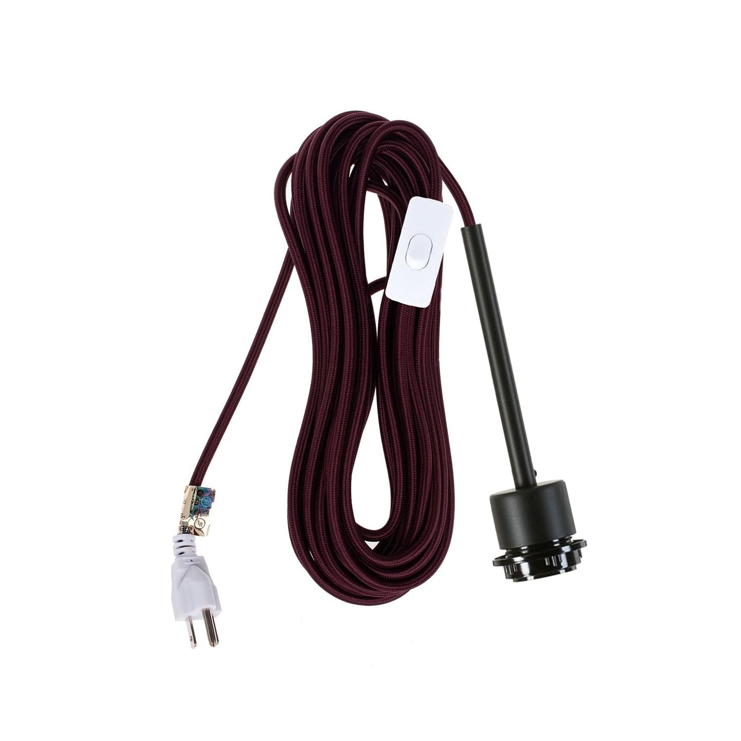 Pendulum Shade Ready Black Chroma Plug-In Cord Set