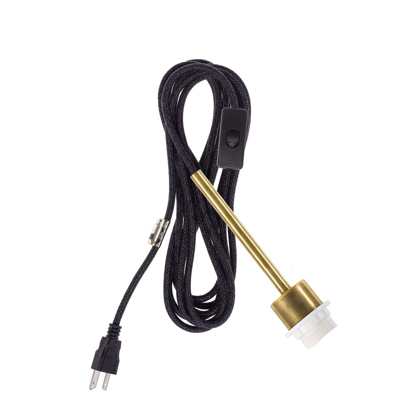 Pendulum Shade Ready Brass Chroma Plug-In Cord Set