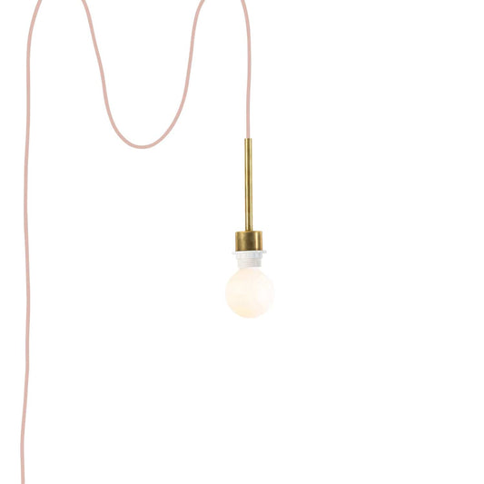 Pendulum Shade Ready Brass Chroma Plug-In Cord Set