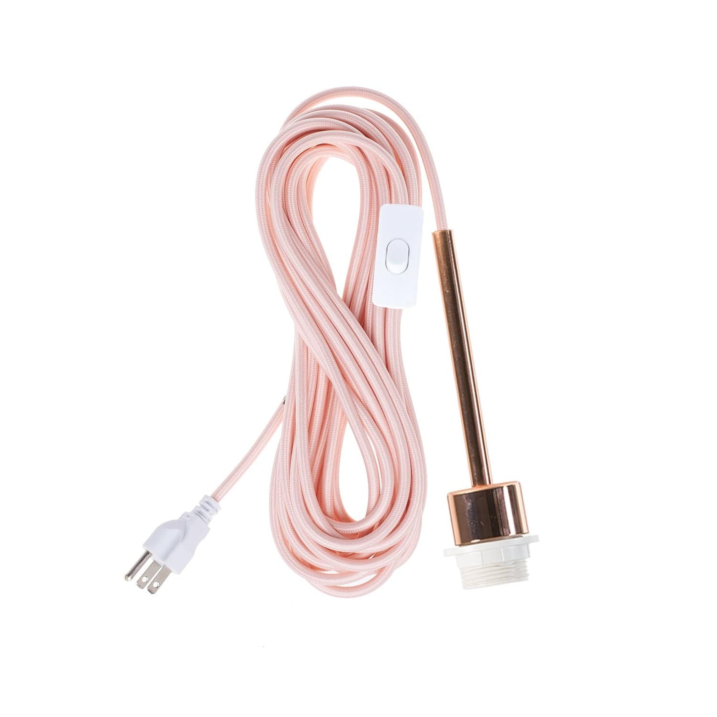 Pendulum Shade Ready Polished Copper Chroma Plug-In Cord Set