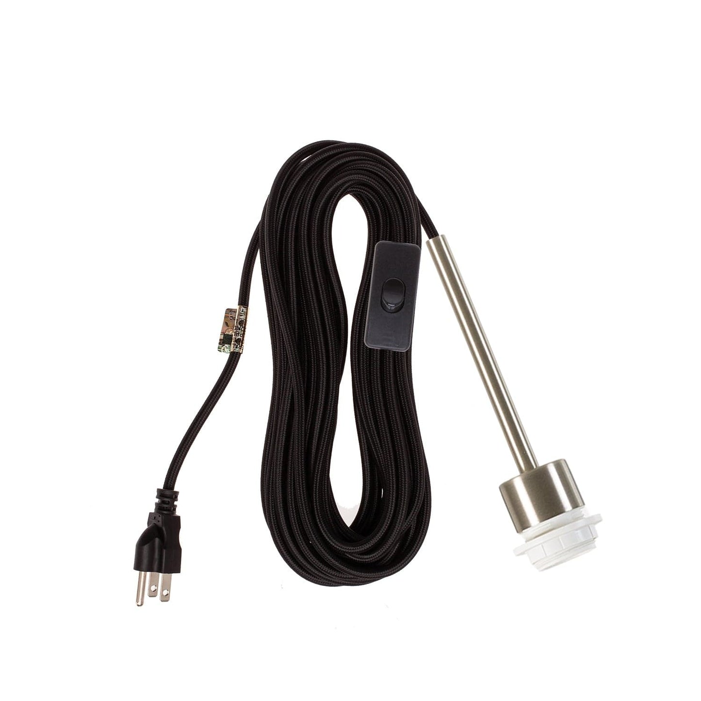 Pendulum Shade Ready Brushed Nickel Chroma Plug-In Cord Set