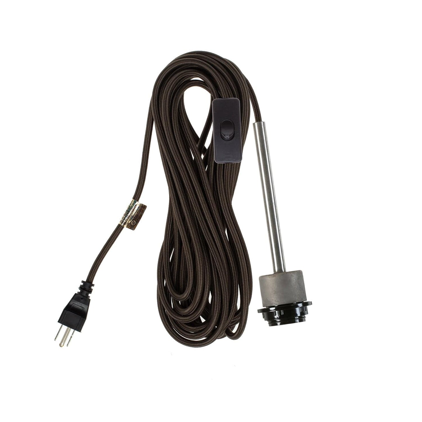 Pendulum Shade Ready Raw Metal Chroma Plug-In Cord Set