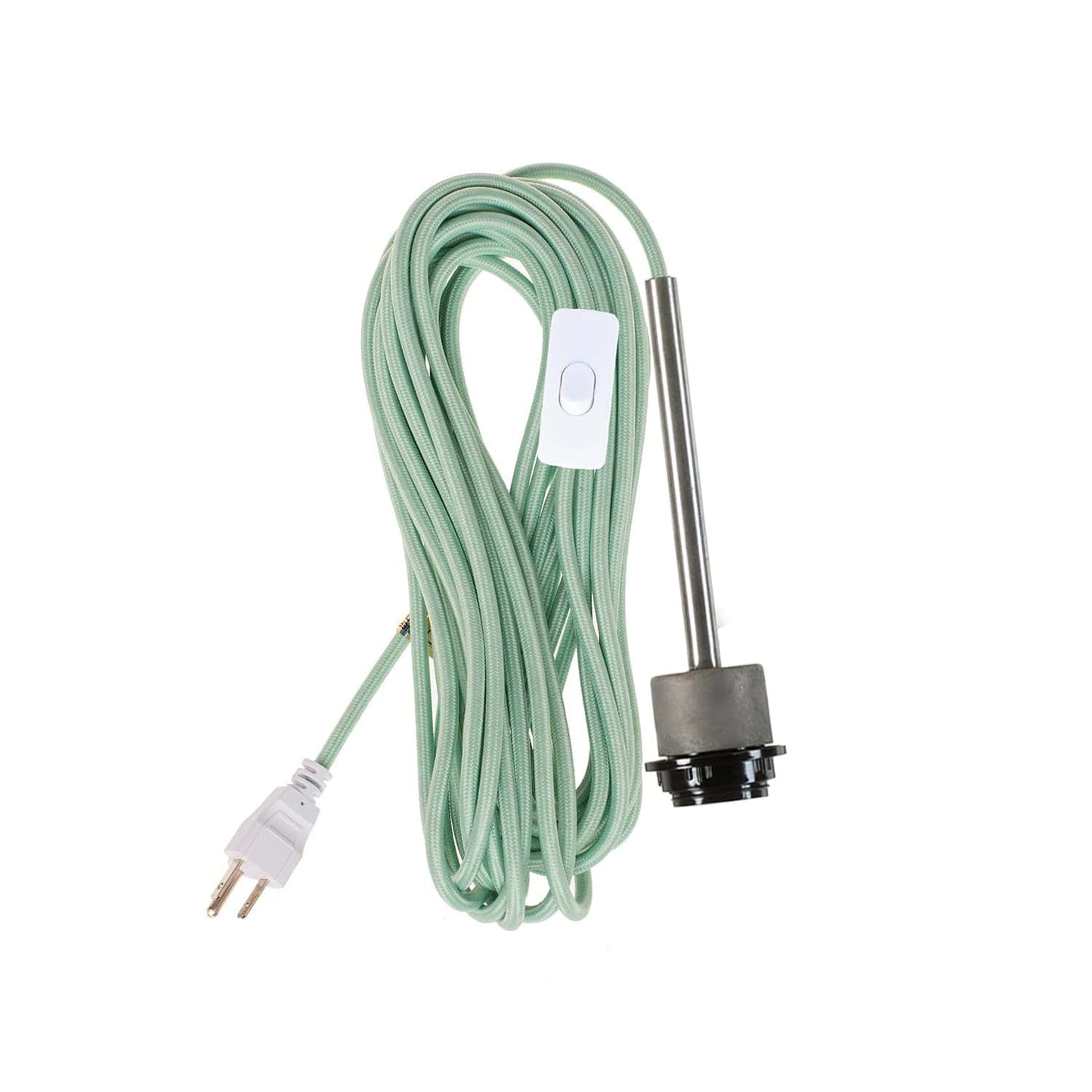 Pendulum Shade Ready Raw Metal Chroma Plug-In Cord Set