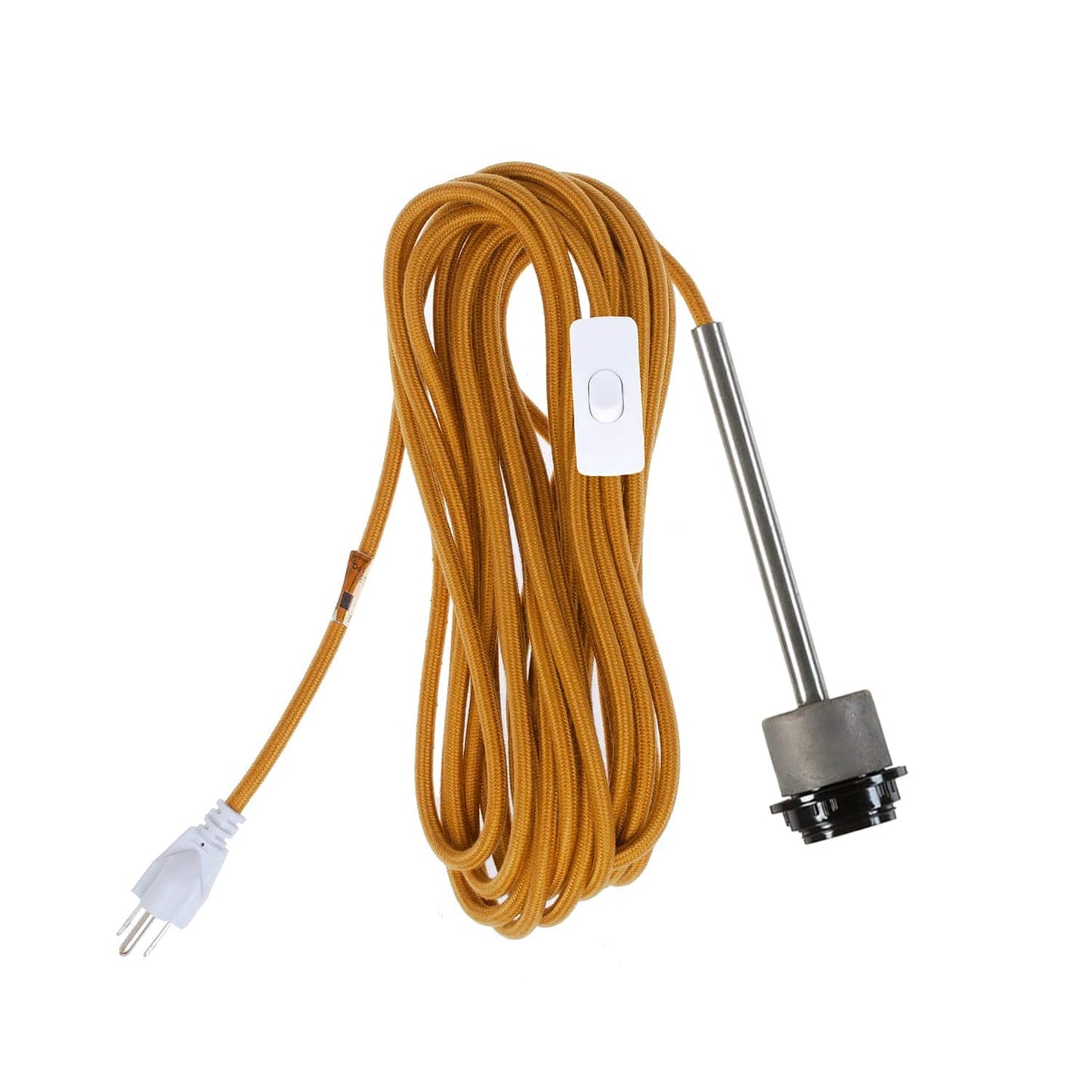 Pendulum Shade Ready Raw Metal Chroma Plug-In Cord Set