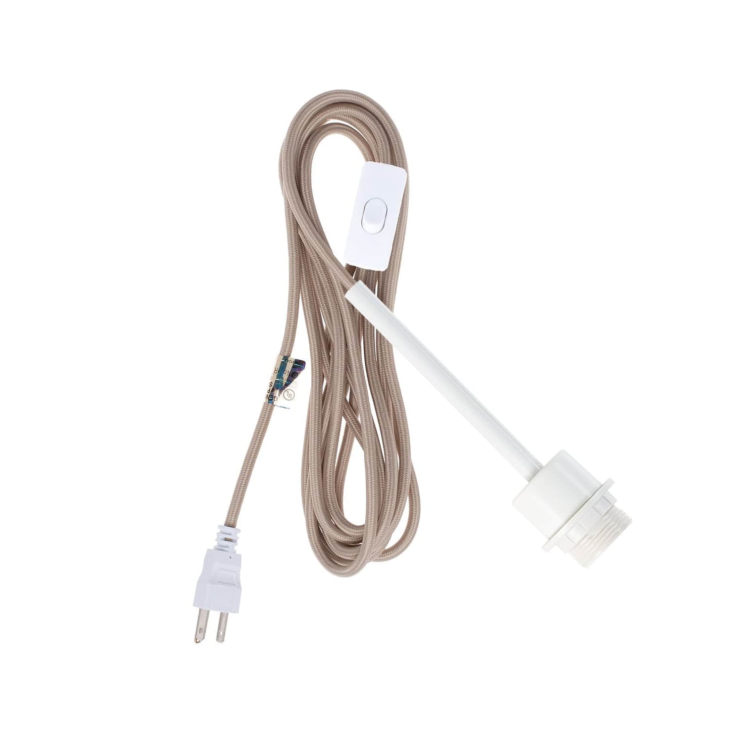 Pendulum Shade Ready White Chroma Plug-In Cord Set