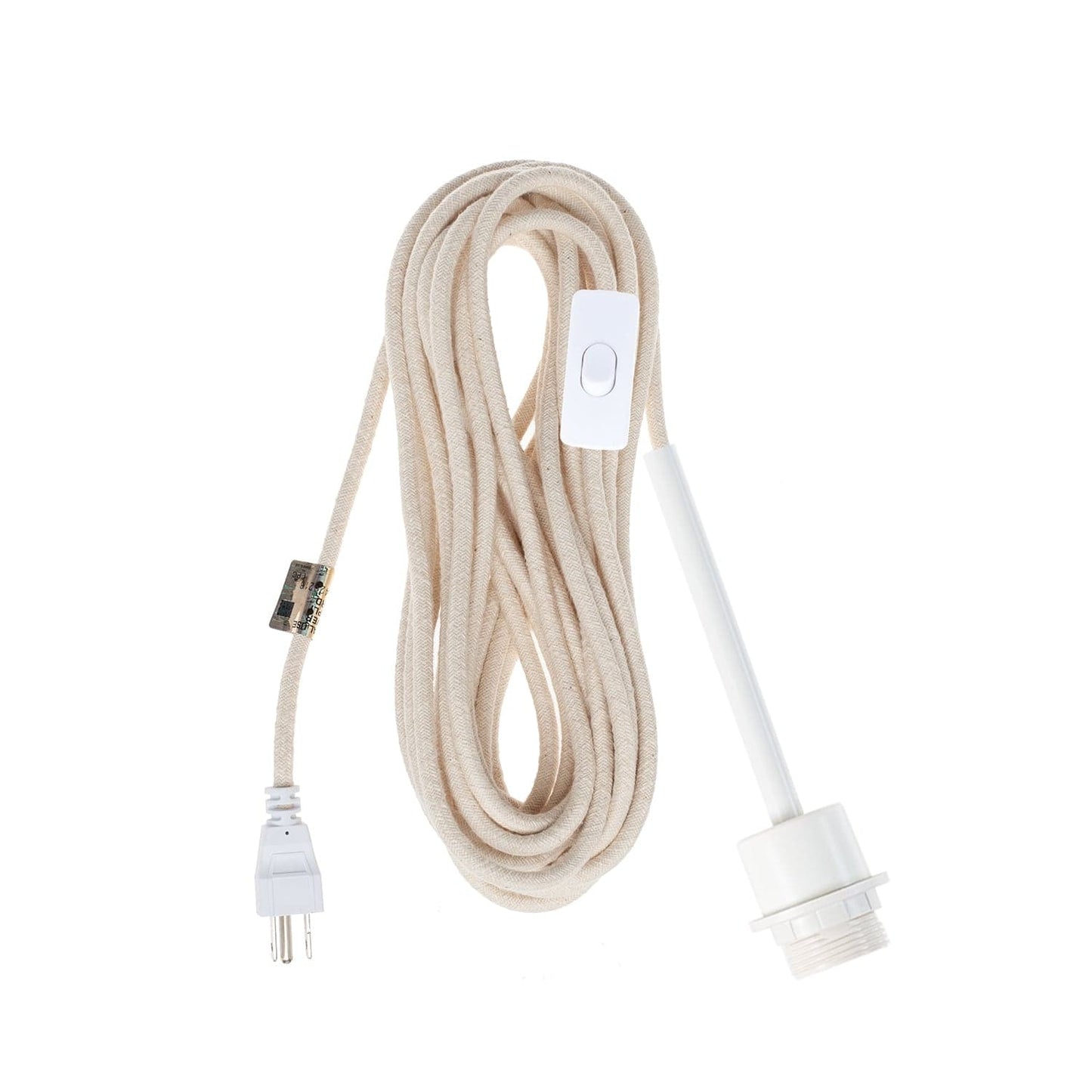 Pendulum Shade Ready White Chroma Plug-In Cord Set