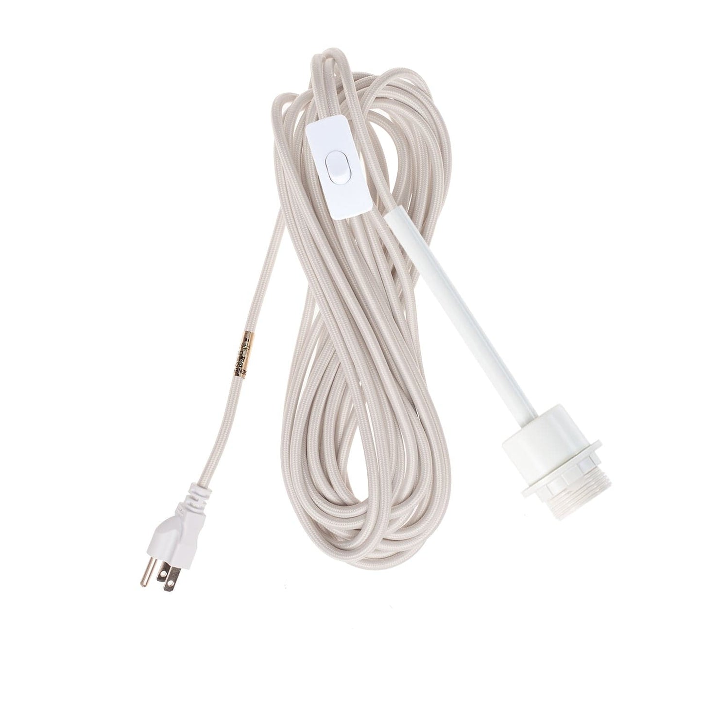 Pendulum Shade Ready White Chroma Plug-In Cord Set