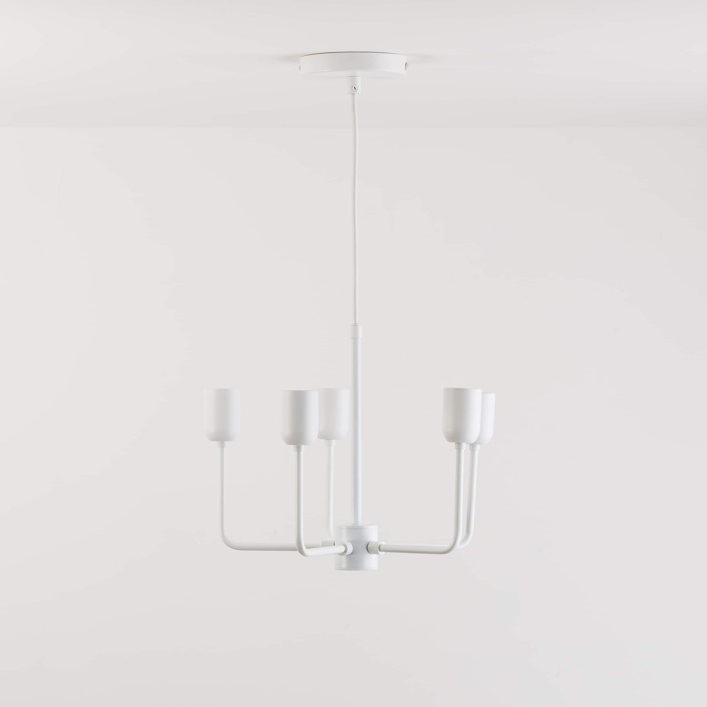 Plug in deals chandelier ikea