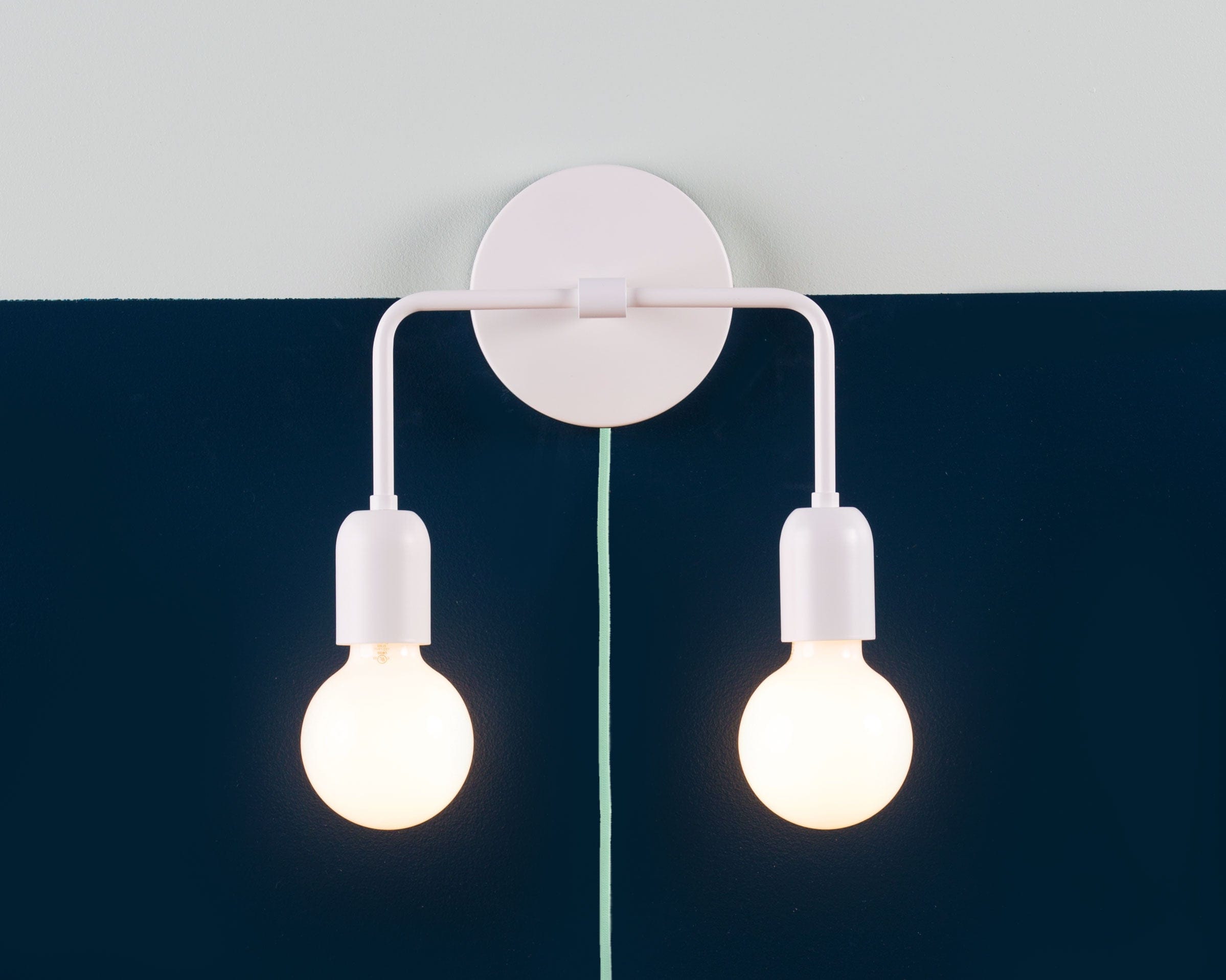 Plug-in wall sconce Light, Minimalist Wall top Sconce Light