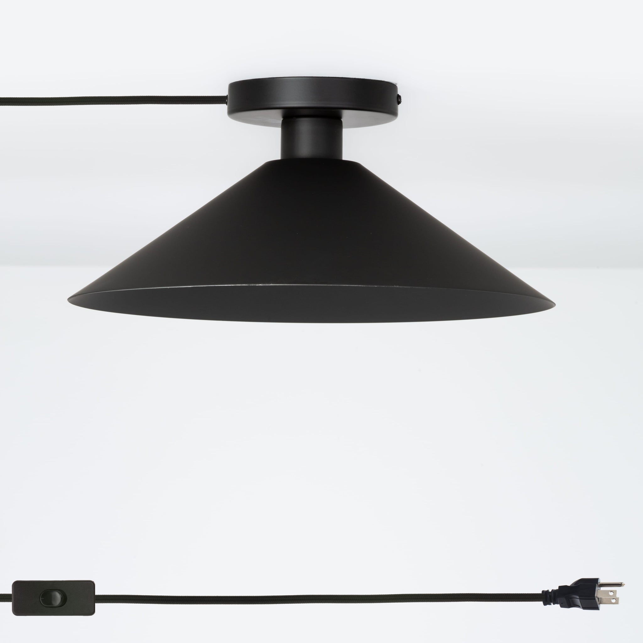 Modern Plug In Ceiling Light Shop Color Cord Company